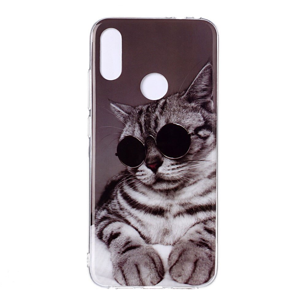 Husa Xiaomi Redmi Note 7 model Cool Cat, Silicon, TPU, Viceversa Multicolor