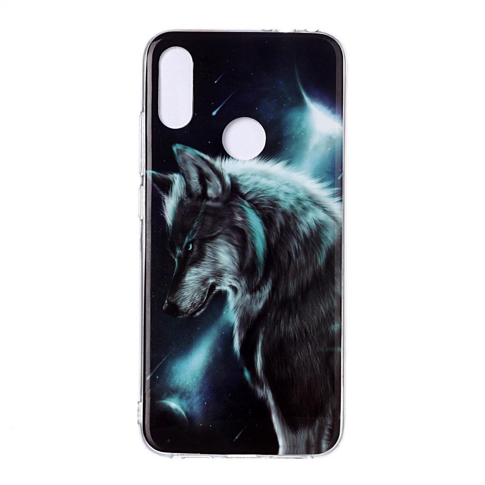 Husa Xiaomi Redmi Note 7 model Moon Wolf, Silicon, TPU, Viceversa Multicolor
