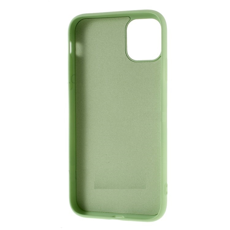 Husa protectie compatibila cu iPhone 11, ultra slim, silicon Verde, interior din microfibra, PlanetPhone