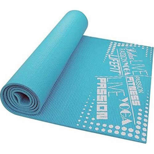 Saltea fitnes/yoga/pilates SLIMFIT, 173 x 61 x 0.4 cm, turcoaz