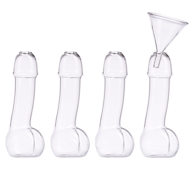 Toi Party 100 ml set 4 bucati cu palnie de umplere