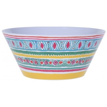 Bol motive etnice din melamina, 25 x 11 cm Bol motive etnice din melamina, 25 x 11 cm