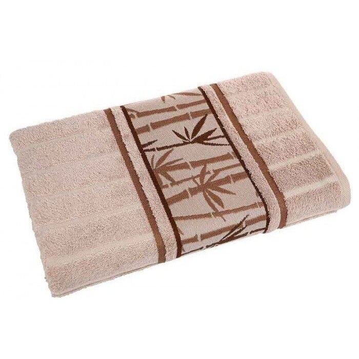 Prosop Bambus Meric Bej 70x140 cm