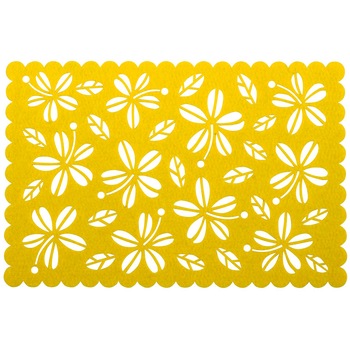 Suport Farfurii, Ambition, 45x30cm Pretty, galben Suport Farfurii, Ambition, 45x30cm Pretty, galben