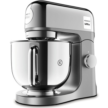 Robot de bucatarie KENWOOD kMIX EDITIONS KMX760CH, 1000 W, vas inox 5 l, 6 trepte viteza, 3 accesorii patiserie, argintiu Robot de bucatarie KENWOOD kMIX EDITIONS KMX760CH, 1000 W, vas inox 5 l, 6 trepte viteza, 3 accesorii patiserie, argintiu