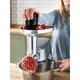 Masina de tocat pentru robotii de bucatarie Kenwood, KAX950ME, 3 site de tocat, accesoriu carnati, accesoriu kebbe, Argintiu