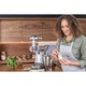 Masina de tocat pentru robotii de bucatarie Kenwood, KAX950ME, 3 site de tocat, accesoriu carnati, accesoriu kebbe, Argintiu
