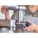 Masina de tocat pentru robotii de bucatarie Kenwood, KAX950ME, 3 site de tocat, accesoriu carnati, accesoriu kebbe, Argintiu