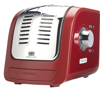 Prajitor de paine Kenwood Turbo TCM300RD, 2 felii, Rosu Prajitor de paine Kenwood Turbo TCM300RD, 2 felii, Rosu