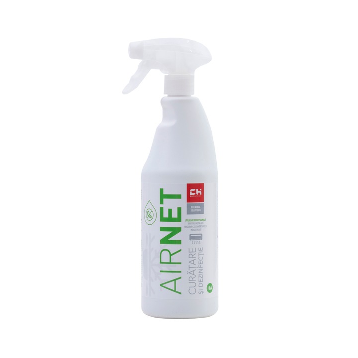 Solutie de curatare pentru circuitele de aer conditionat dezinfectant si bactericid - AirNet HA 750 ml