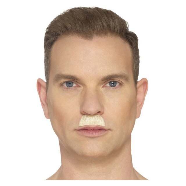 Mustata, stil periuta, blonda