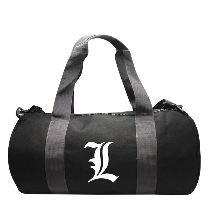 Полиестерна спортна чанта ABYSTYLE DEATH NOTE "L Symbol" 30L, черна