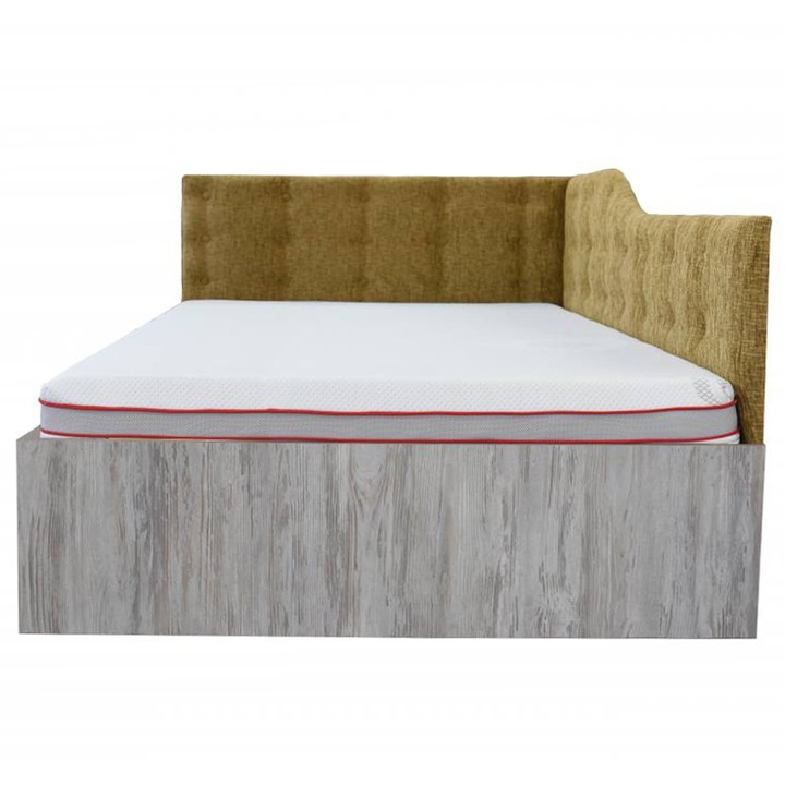 Pat Tapitat de Colt Genarom TOM 140 ST Fara Leat, Gen 169 / K084, 204 x 144,5 x 87 cm