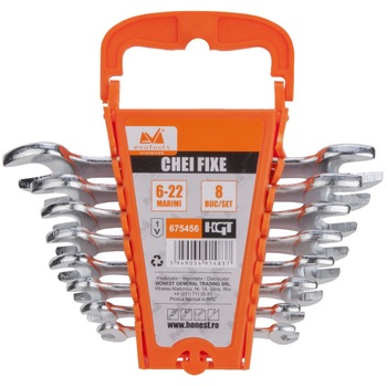 Set Chei Fixe EvoTools, 8 Bucati, Marimea 6-22 mm Set Chei Fixe EvoTools, 8 Bucati, Marimea 6-22 mm