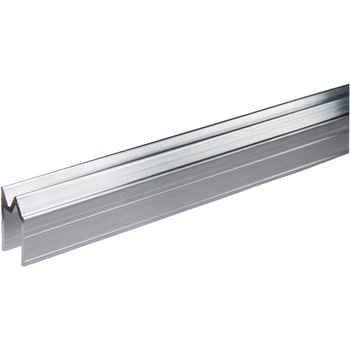 Profil de inchidere din aluminiu pentru material de 9.5mm , 2m Profil de inchidere din aluminiu pentru material de 9.5mm , 2m