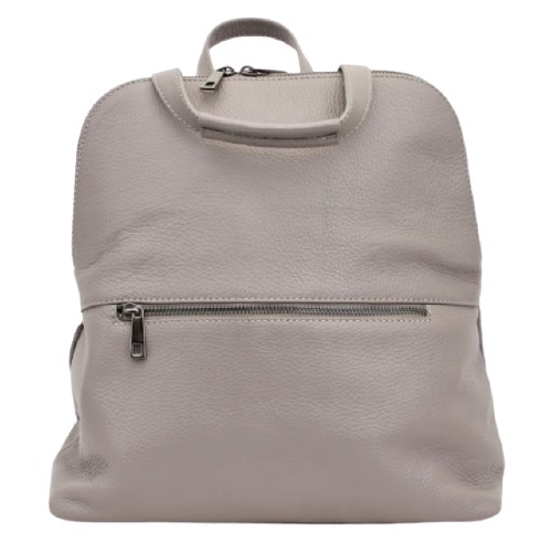 Rucsac dama Caza Pelletteria piele naturala gri