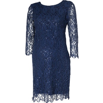Rochie eleganta din dantela cu paiete gravide, Jojo Maman Bebe, bleumarin, 38 Rochie eleganta din dantela cu paiete gravide, Jojo Maman Bebe, bleumarin, 38