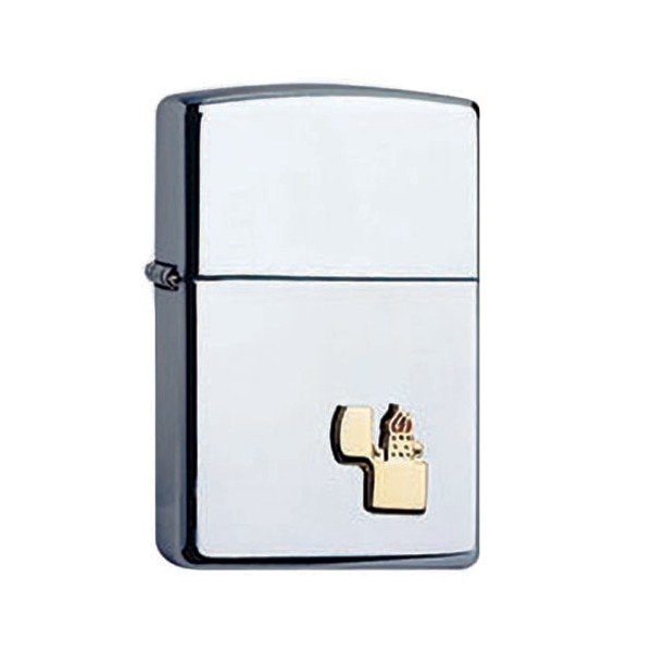 Bricheta Zippo Chrome Emblem