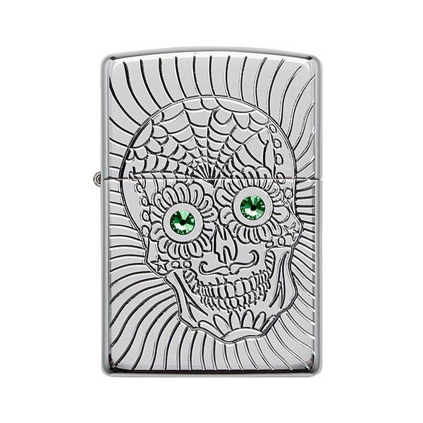 Bricheta Zippo Sugar Skull Des