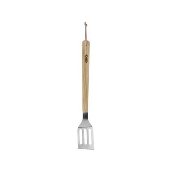 Spatula de inox 46cm lungime, maner lemn