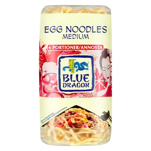 Noodles cu ou Blue Dragon, 300g