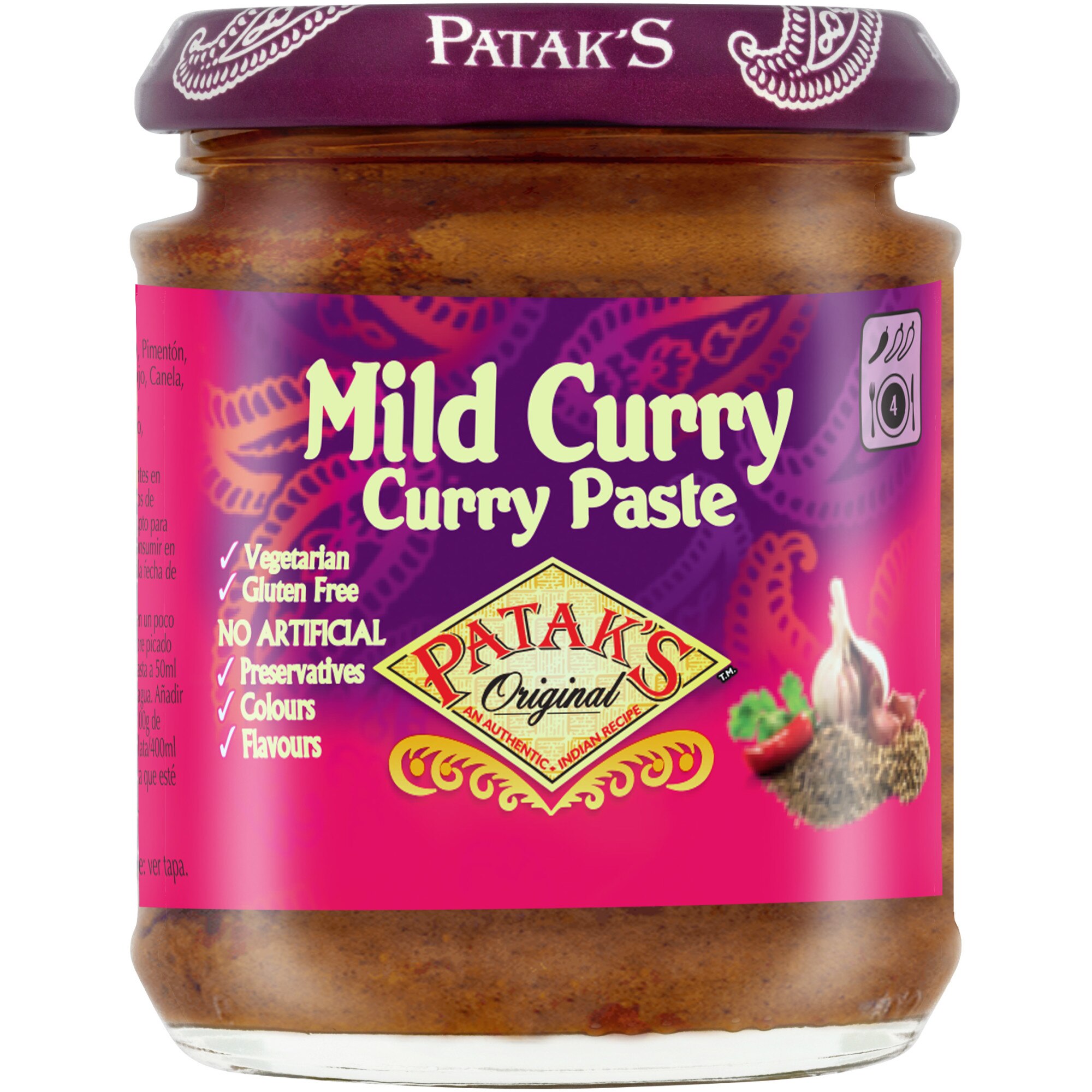 Pasta mild curry, 165g
