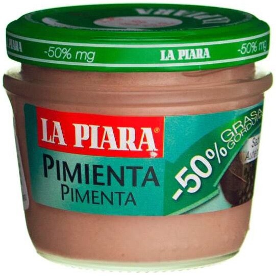 Pate de porc cu piper verde La Piara, 100g