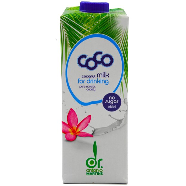 Lapte de cocos cu calciu Eco Coco, 1l