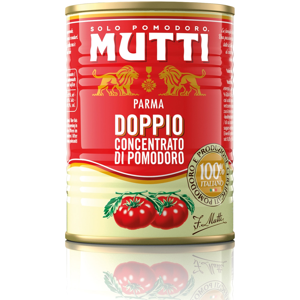 Dublu concentrat de rosii Mutti, 440g