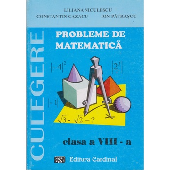 Probleme de matematica clasa VIII-a Liliana Niculescu Probleme de matematica clasa VIII-a Liliana Niculescu