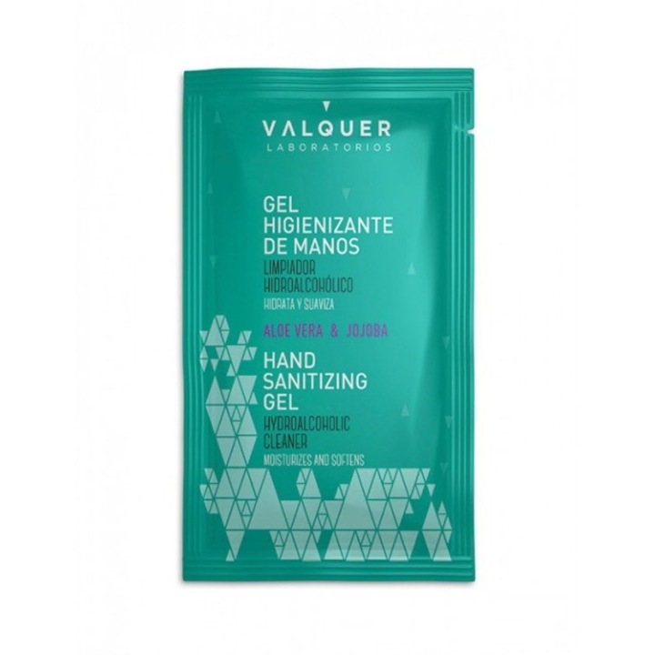 Valquer Aloe hidroalkoholos kézfertőtlenítő gél csomag, 1,5 ml