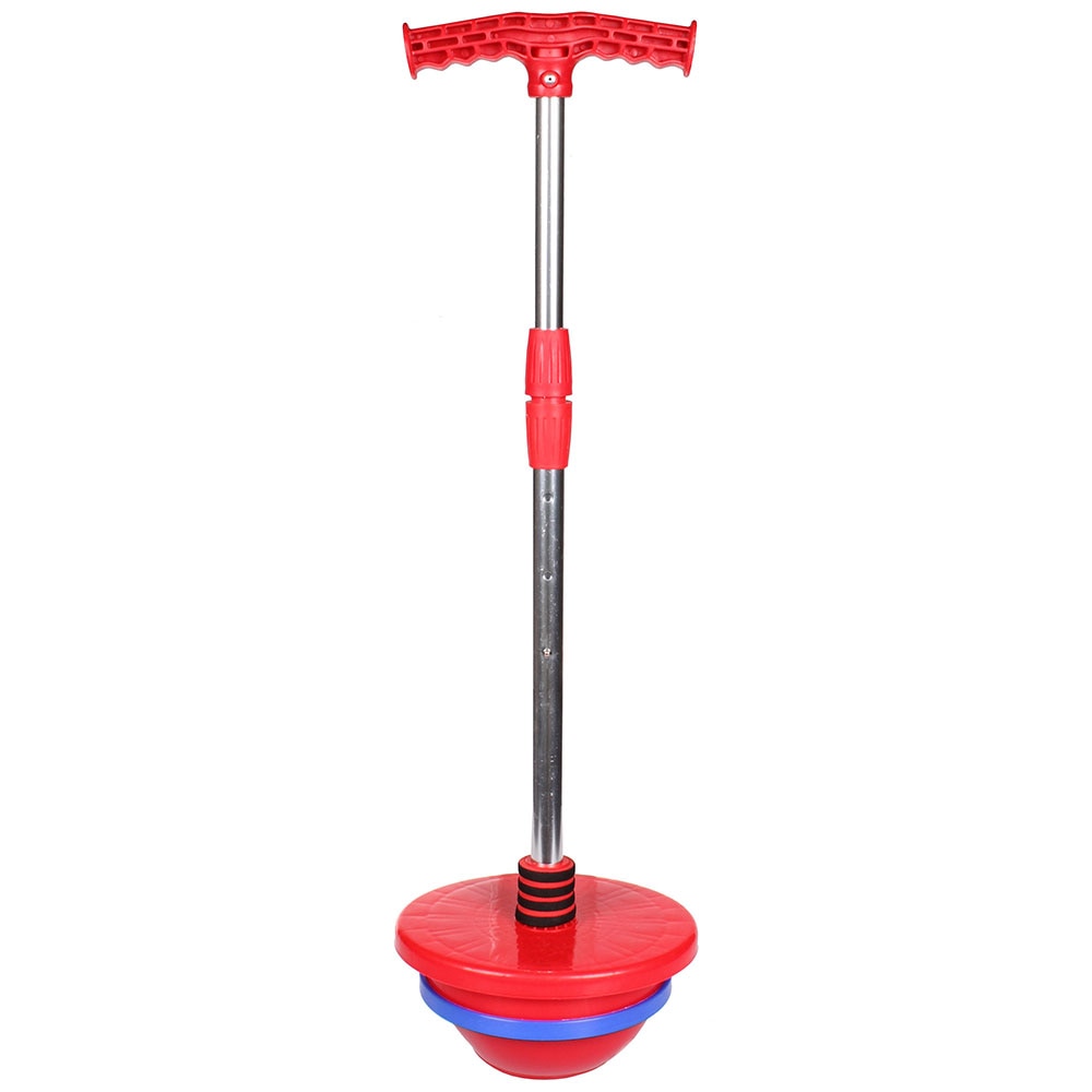 Minge sarituri cu manere Merco Hopper Ball, rosu