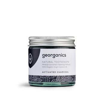 Pasta de dinti minerala din carbune activ Charcoal 60ml Georganics Pasta de dinti minerala din carbune activ Charcoal 60ml Georganics