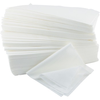 Prosop Hartie aerata, unica folosinta, 45x80cm, 60g/m2, ALB, set 100 bucati Prosop Hartie aerata, unica folosinta, 45x80cm, 60g/m2, ALB, set 100 bucati