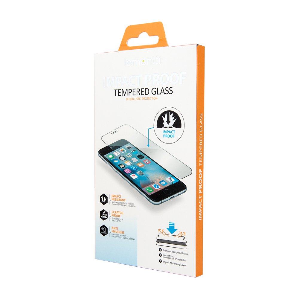Folie Lemontti Sticla Full Fit Huawei P Smart, Black