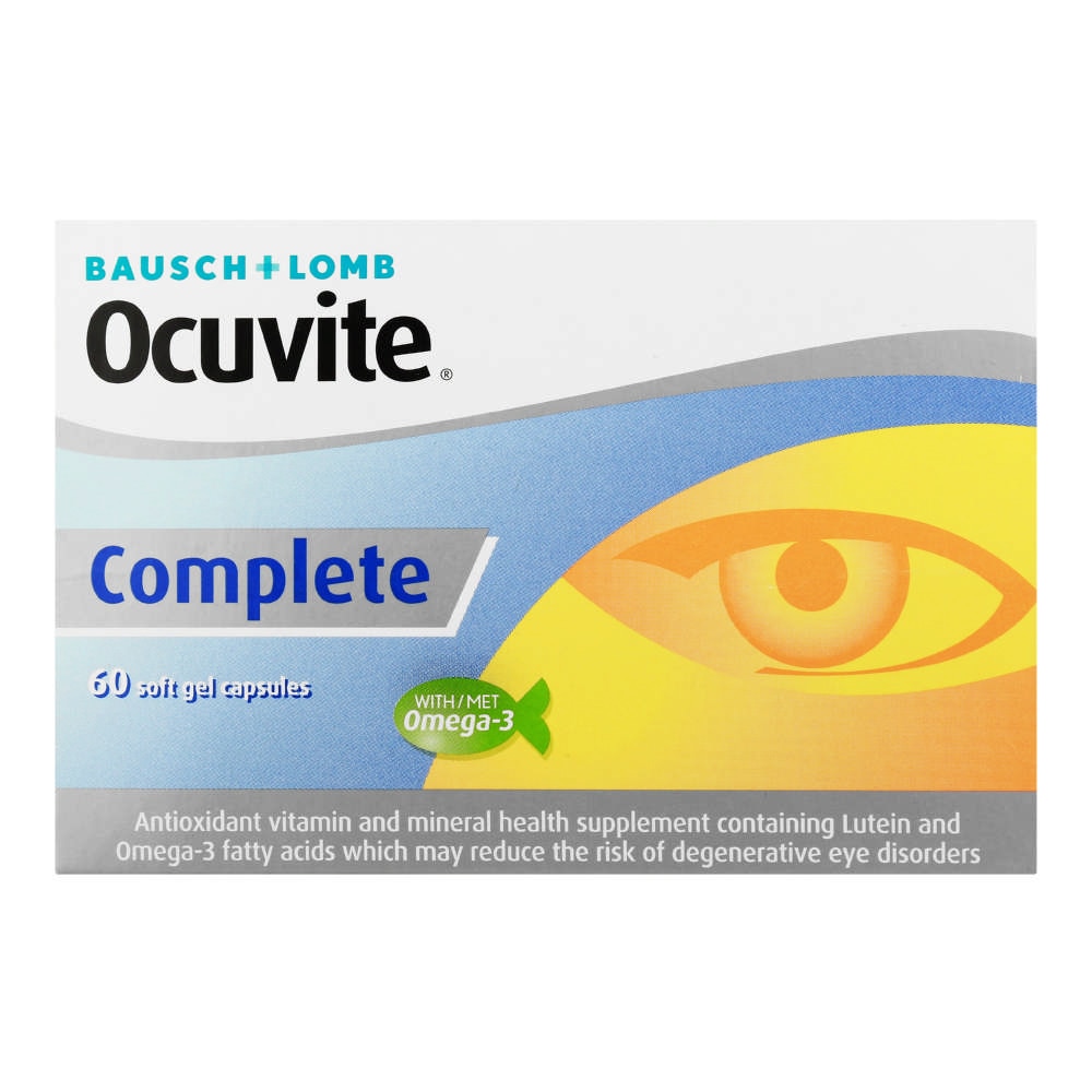 Supliment alimentar, Ocuvite Complete, 30 capsule