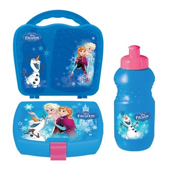 Set mic dejun, Disney, 3 piese Frozen, 24.5x23x7cm Set mic dejun, Disney, 3 piese Frozen, 24.5x23x7cm