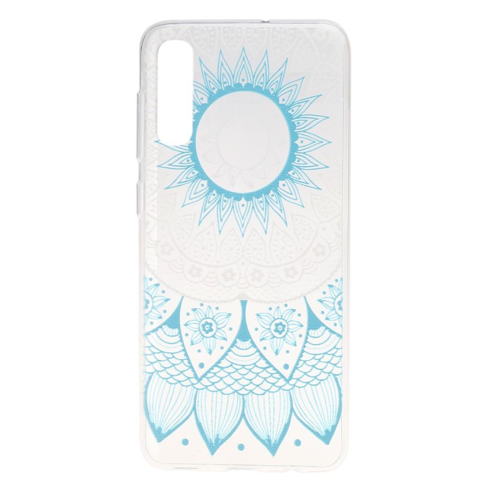 Husa Samsung Galaxy A30s Model Mandala Flower, Antisoc, Viceversa Albastru