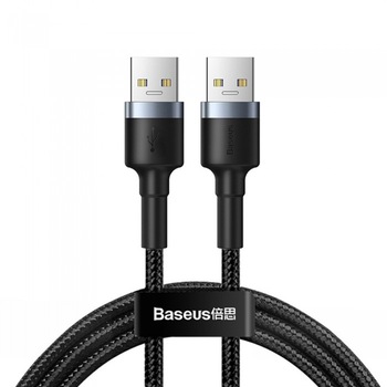 Cablu de date/incarcare Baseus, Cafule USB to USB, 1M 2 A, Negru Cablu de date/incarcare Baseus, Cafule USB to USB, 1M 2 A, Negru