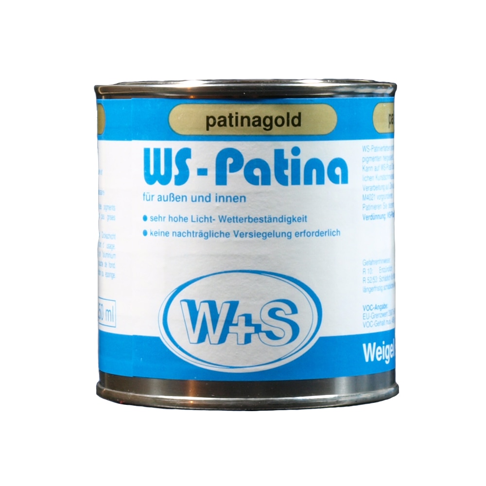 Vopsea Patina timpului WS, Aur Gold, antichizare fier forjat, 250 ml