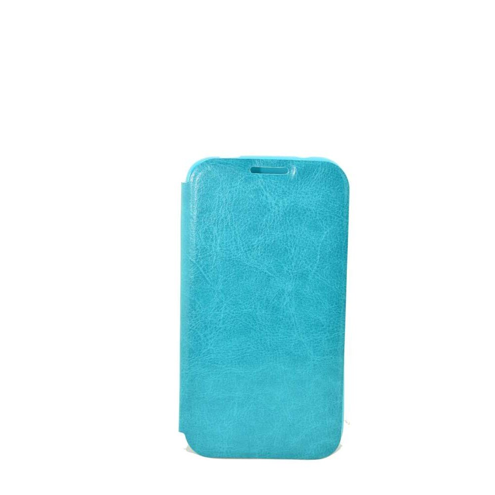 Husa piele ECO carte - Huawei Ascend Y330 bleu