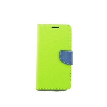 Husa Microsoft Lumia 550, piele eco, fancy, lime Husa Microsoft Lumia 550, piele eco, fancy, lime