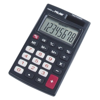 Calculator 8 DG MILAN 208KBL negru Calculator 8 DG MILAN 208KBL negru