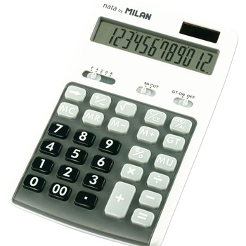 Calculator 12 DG MILAN 150712GBL gri Calculator 12 DG MILAN 150712GBL gri