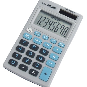 Calculator 8 DG MILAN 208BBL albastru Calculator 8 DG MILAN 208BBL albastru