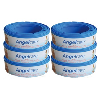Rezerva pentru cos ermetic scutece murdare set 6 buc Angelcare Rezerva pentru cos ermetic scutece murdare set 6 buc Angelcare