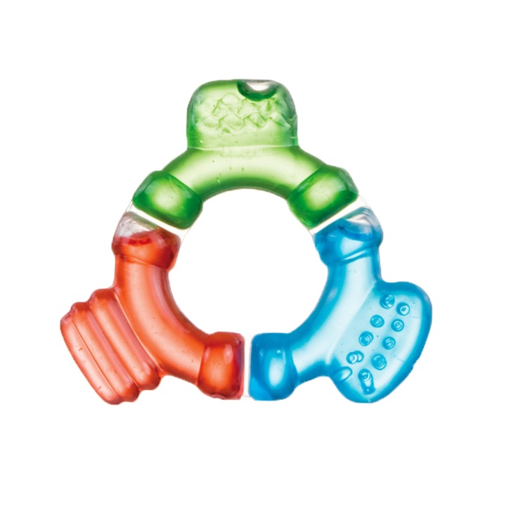 Jucarie cu gel refrigerant 0+ luni Canpol Babies 2/859, Multicolor