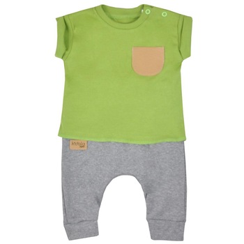 Compleu 2 piese pentru bebelusi Koala Summer Boy 07-727V, Multicolor Compleu 2 piese pentru bebelusi Koala Summer Boy 07-727V, Multicolor