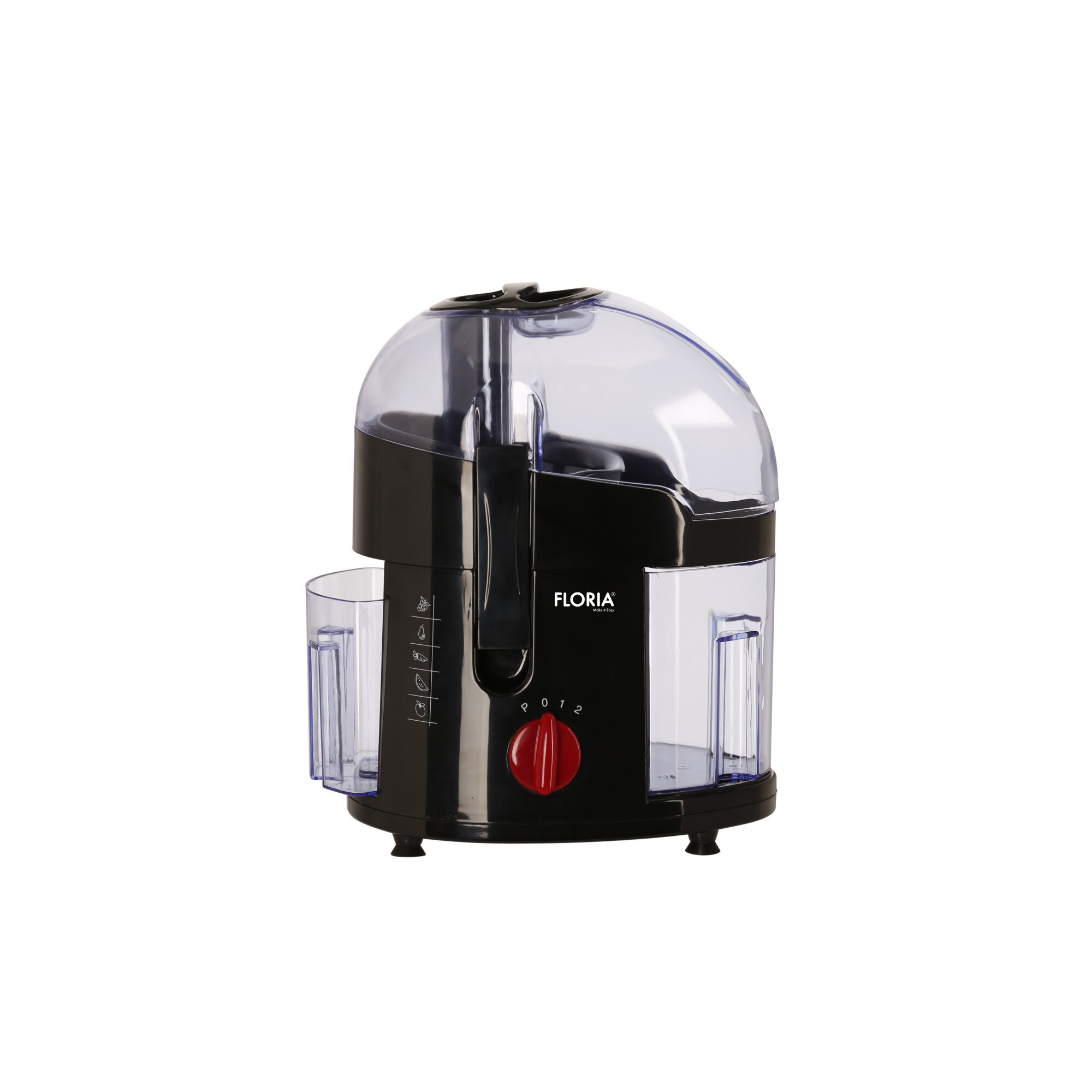 Storcator de fructe ZILAN ZLN-7924, Putere 250W, 2 Viteze, Recipient pentru suc 0.900 l, Negru