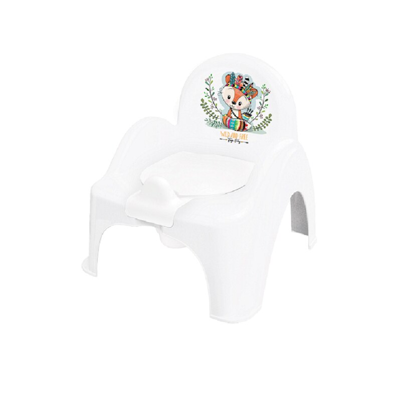 Olita muzicala tip scaunel Tega Baby PO-074-103A, Alb